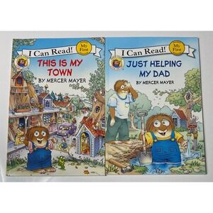 I Can Read! Little Critter This Is My Town & Just Helping My Dad Books‎